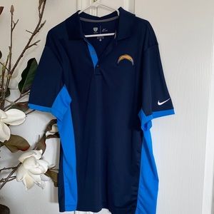 Men’s chargers Nike polo size XL